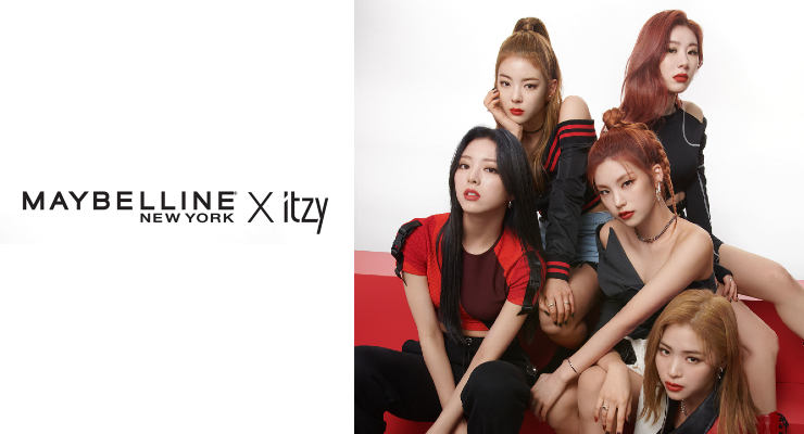 Maybelline New York Names K-Pop Band Itzy as Global Spokesmodels