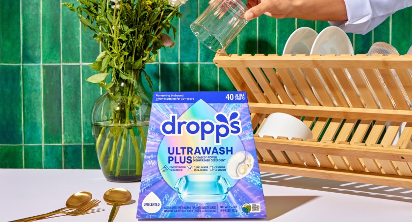 dropps-launches-biobased-multi-chamber-dishwasher-detergent-happi