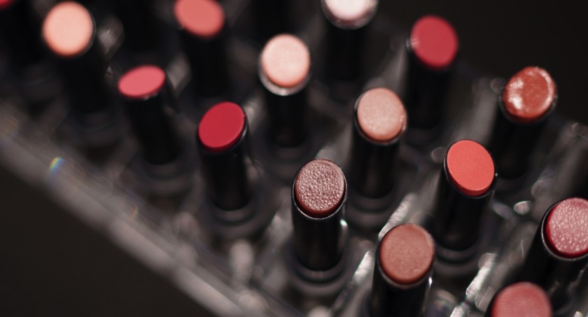 Makeup ​on display at the show