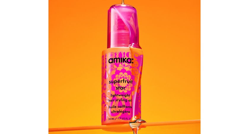 Amika's New Superfruit Hair Styling Oil Shields Hair from Breakage