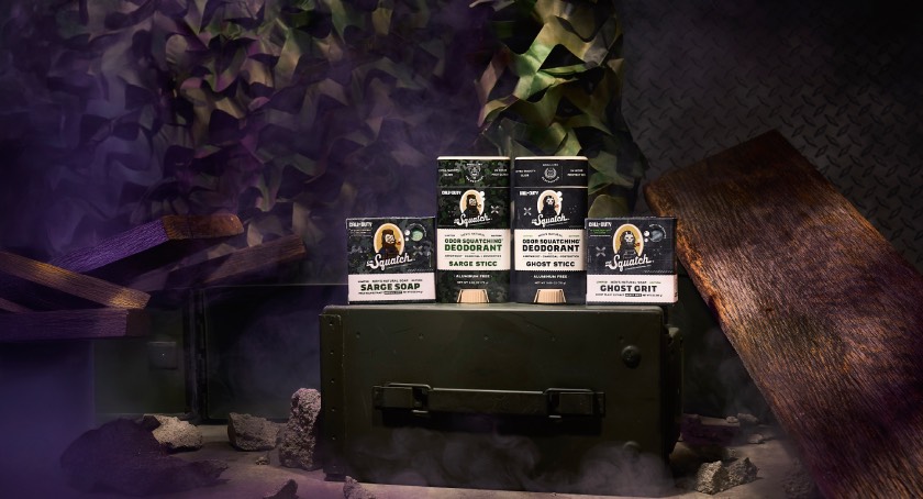 Dr. Squatch Call of Duty コールオブデューティ コラボ Dr. Squatch Drops Call of Duty Collection | Happi