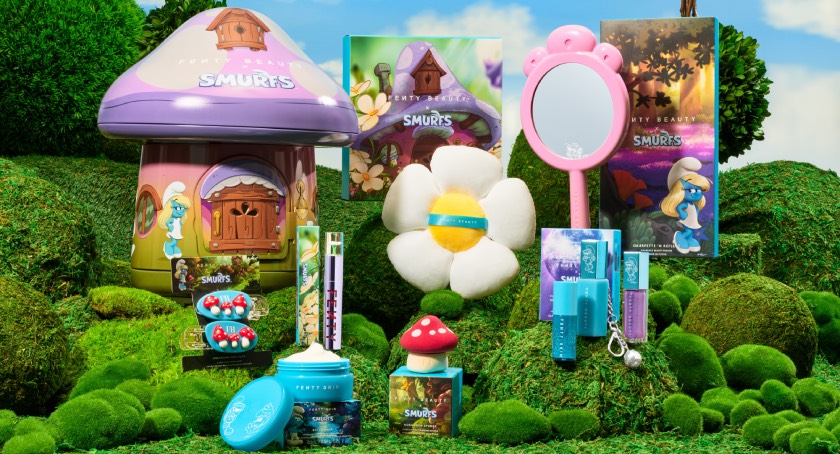 Fenty Beauty Drops Smurfette Cosmetics Collection | Happi