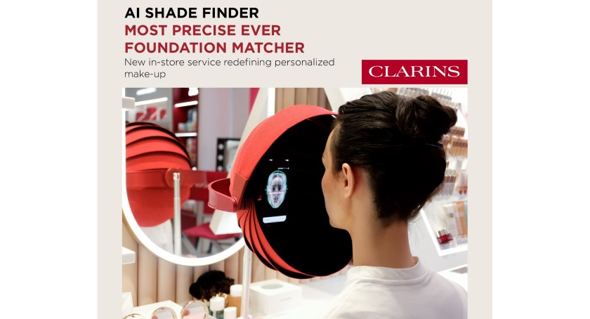 Clarins Employs AI for New Shade Finder