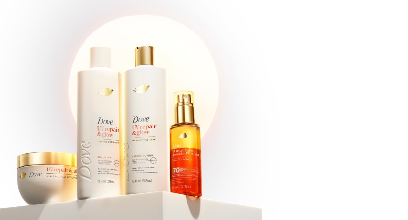 Dove Addresses Beauty’s ‘Blind Spot’ with UV Repair & Glow Collection