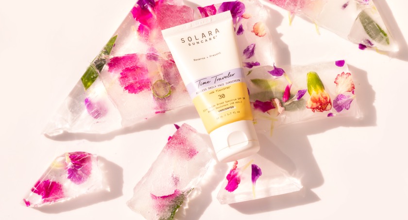 Solara Suncare Revives Time Traveler Peptide Face Moisturizer | Happi