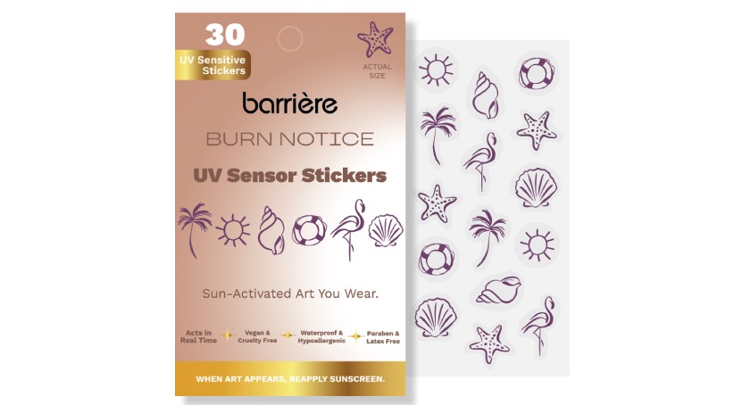 Wearable Wellness Brand Barrière Launches UV Sensor Patches