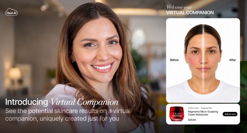 Olay Links with Haut.AI on Virtual Companion Technology