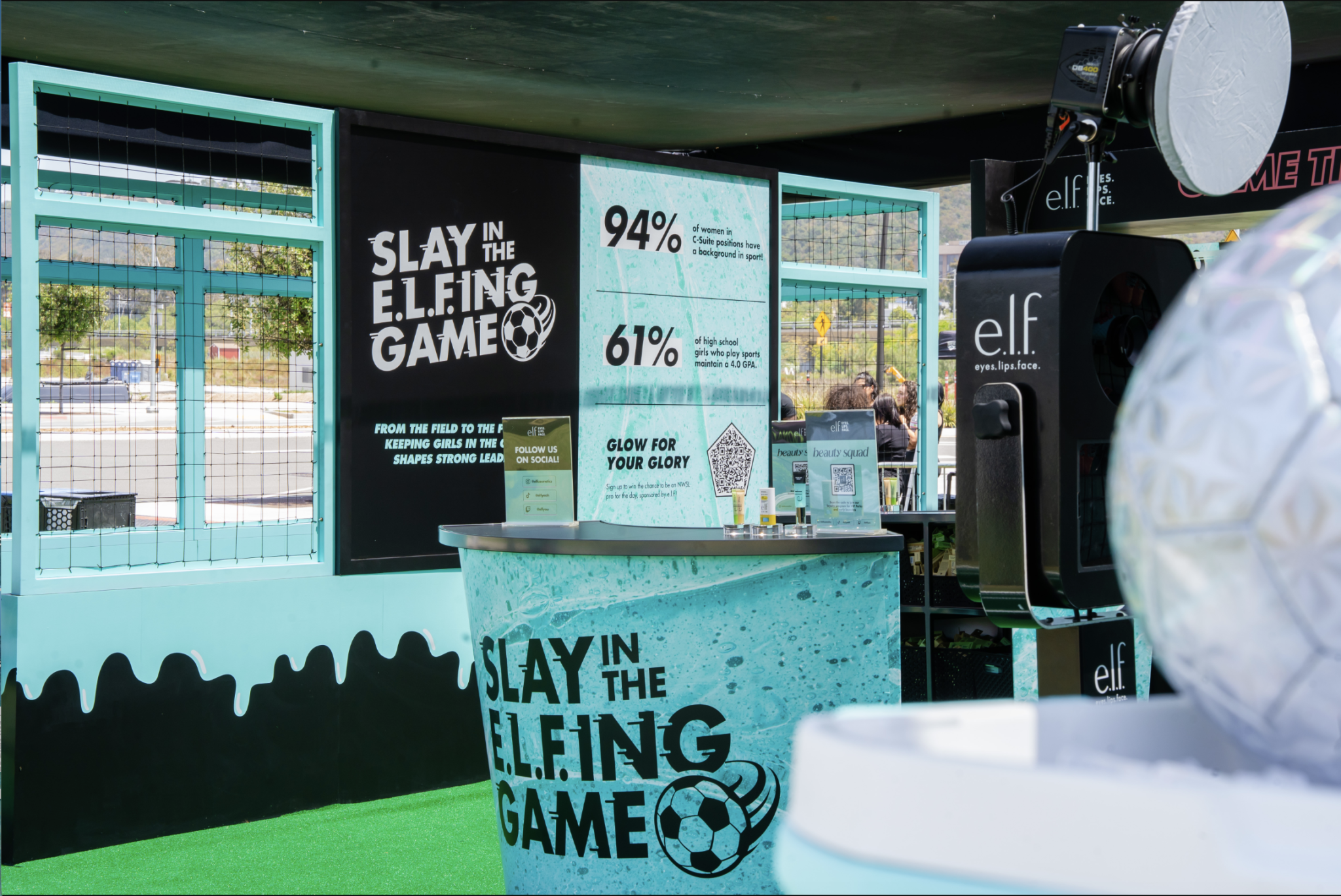 ELF Celebrates Soccer Fandom at 2026 NWSL Challenge Cup | Happi