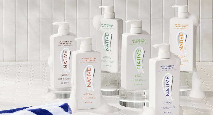 Native Reformulates Moisturizing Body Wash