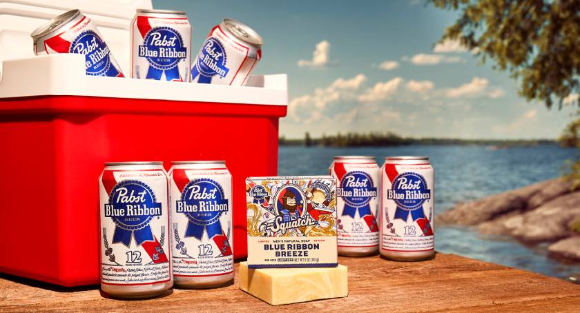 Dr. Squatch Brings Happy Hour To the Shower with Pabst Blue Ribbon Collab