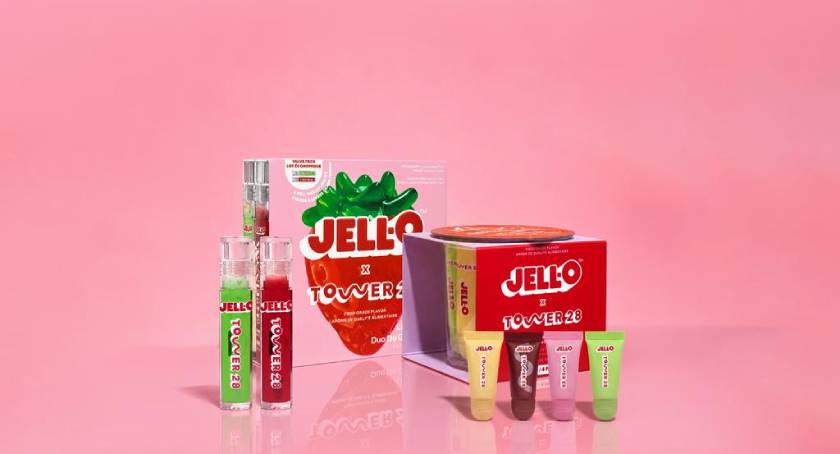 Tower 28 Teams with Jell-O for Limited-Edition Lip Care